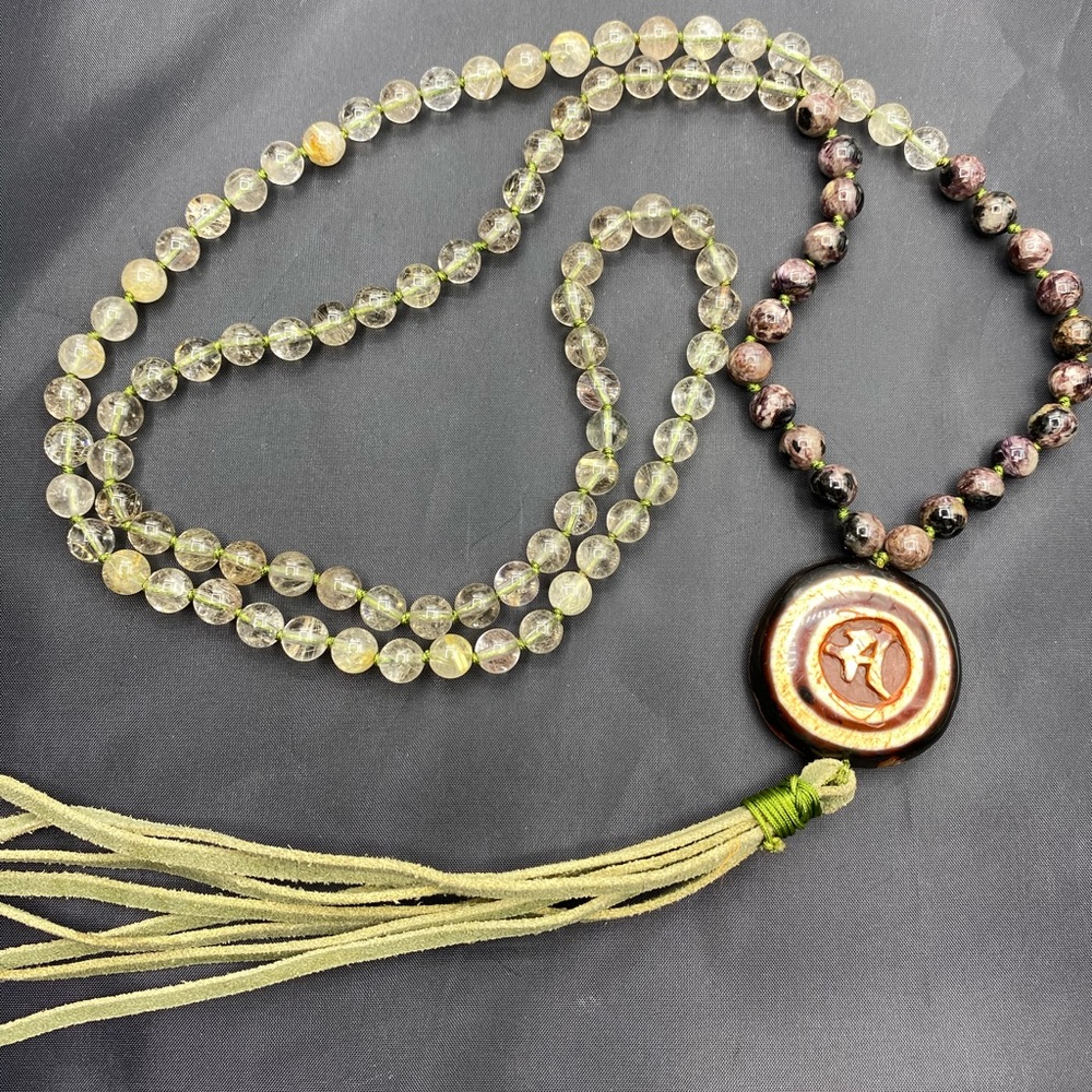 Mala necklace. Made with love